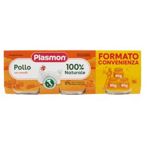 Plasmon Omogeneizzato Pollo con cereale 3 x 80 g