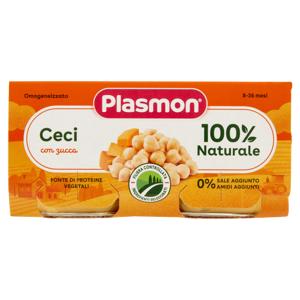 Plasmon Omogeneizzato Ceci con zucca 2 x 80 g