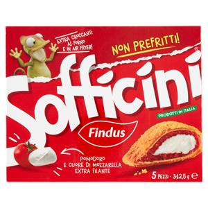 Sofficini Findus 5 Sofficini Pomodoro Più Mozzarella 312,5 g