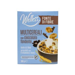 Multicereali cioccolato/frutti rossi 300 gr-cioccolato