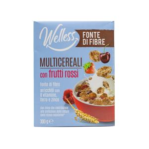 Multicereali cioccolato/frutti rossi 300 gr-Frutti Rossi