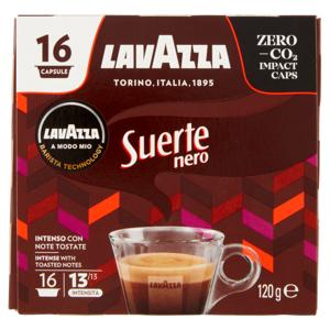 Lavazza A Modo Mio Suerte nero 16 Capsule 120 g