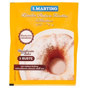 S.Martino Lievito Antica Ricetta S.Martino Vaniglinato per dolci 3 Buste 48 g