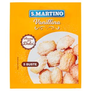 S.Martino Vanillina Aroma per Dolci 5 Buste 2 g