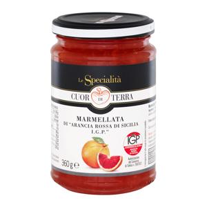 Marmellata arancia rossa di sicilia% limoni di siracusa igp 360 gr-Arancia rossa di sicilia igp