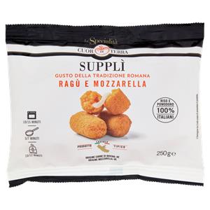 Cuor di Terra Le Specialità Supplì Ragù e Mozzarella 250 g