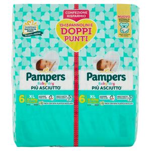 Pampers Baby-dry XL 13+13 pz