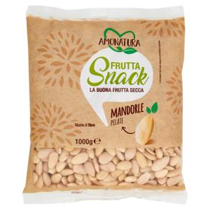 Amonatura Frutta Snack Mandorle Pelate 1000 g