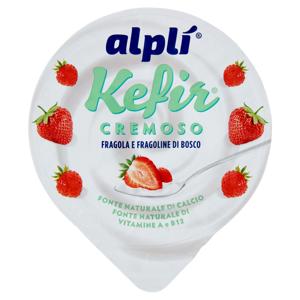 alplí Kefir Cremoso Fragola e Fragoline di Bosco 150 g