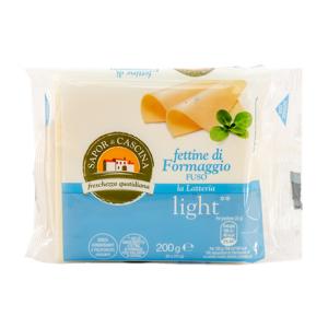 Fettine di formaggio fuso light 200 gr