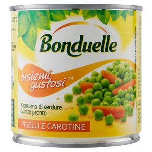 Bonduelle Insiemi gustosi Piselli e Carotine 400 g