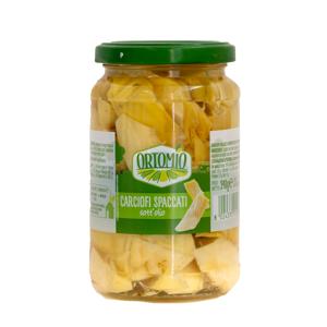 Carciofi tagliati a spicchi in olio di semi di girasole  340 gr