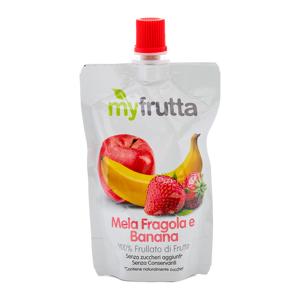 Doypack mela, fragola, banana 100 gr