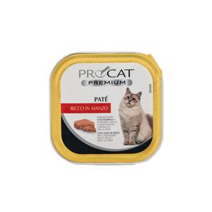 Pate' per gatti manzo, pollo 100 gr-manzo