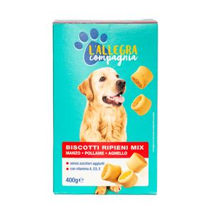 Biscotti croccati per cani 400 gr-involtini da masticare