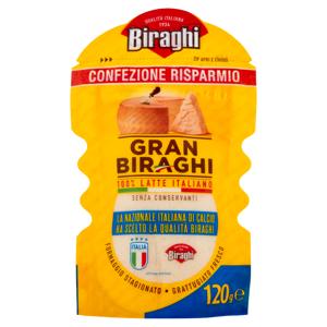 Biraghi Gran Biraghi Formaggio Stagionato Grattugiato Fresco 120 g