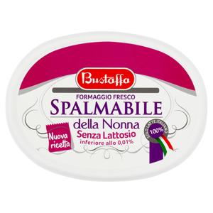 Bustaffa Formaggio Fresco Spalmabile della Nonna Senza Lattosio 125 g