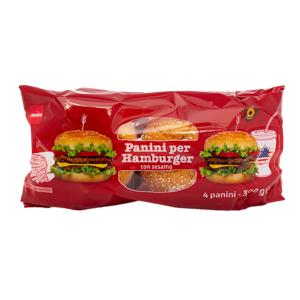 Panini per maxi hamburger 300 gr