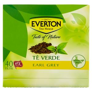 Everton Taste of Nature Tè Verde Earl Grey 40 x 1,7 g