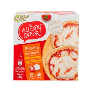 Pizzette Margherita x4 360 gr