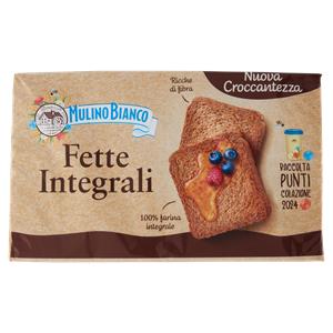 Mulino Bianco Fette Biscottate Integrali Ricche di Fibre 630g