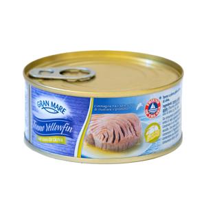 Tonno in olio d'oliva yellowfin 160 gr