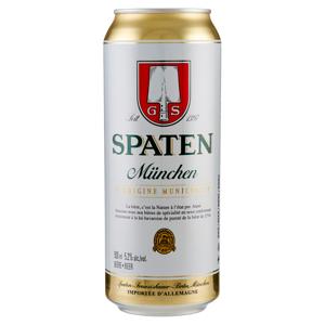 SPATEN Birra lager bavarese lattina 0,5l