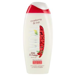 Vidal Cranberry & Goji Docciaschiuma Bacche di Goji e Mirtillo Rosso 250 ml