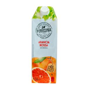 Succo di arancia rossa in brick 1,5 lt