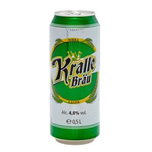 Birra Kralle Lager in lattina 50 cl