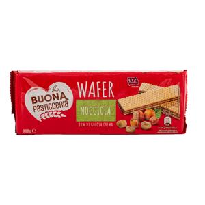 Wafer alla nocciola 300 gr