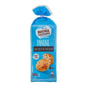 Panini con gocce di Cioccolato 252 gr