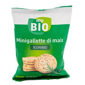 Minigallette di mais, al chili, al rosmarino, con olio di oliva 180 gr-rosmarino