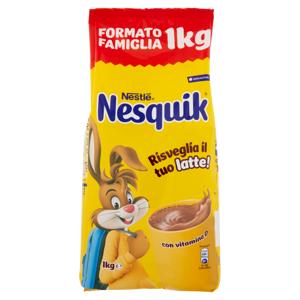 NESQUIK Preparato Solubile per Bevanda con Cacao Magro sacchetto 1 Kg