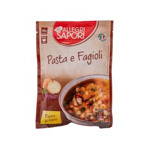 Zuppa di orzo, di farro, pasta e fagioli 110 gr-pasta e fagioli