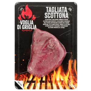 Tagliata di scottona marinata 250 gr