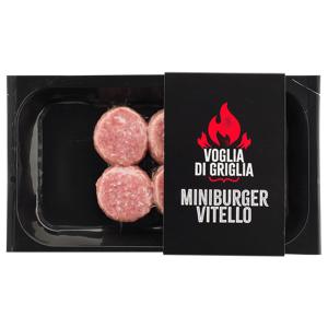 Miniburger di vitello 6 x 30 gr