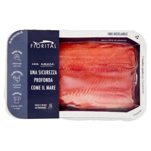 Filetto di trota iridea salmonata 180 gr