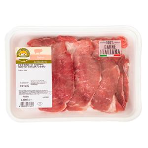 Coppa a fette senza osso 400 gr