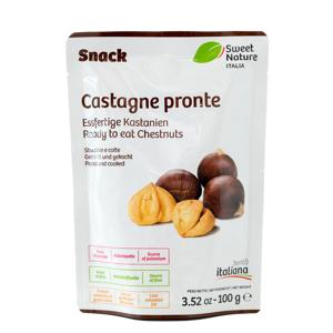 Castagne sbucciate e cotte 100 gr