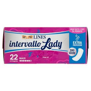 Lines intervallo Lady proteggislip Maxi Disteso 22 pz