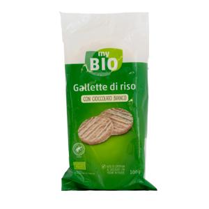 Gallette di riso ricoperte al latte cioccolato fondente e yogurt 100 gr-yogurt