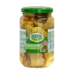 Carciofi interi alla rustica in olio di semi di girasole 340 gr