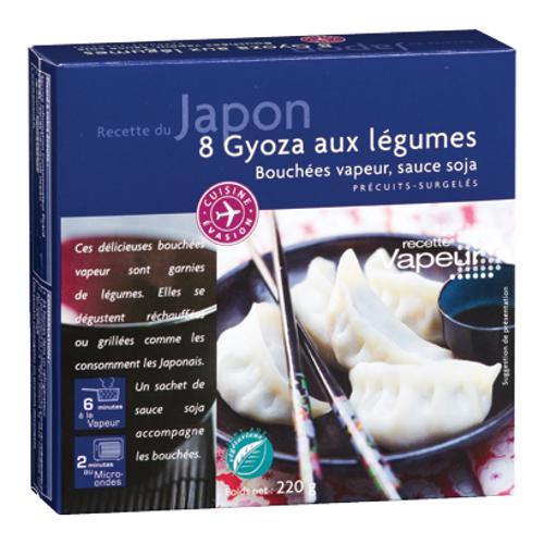 8 Gyoza alle verdure