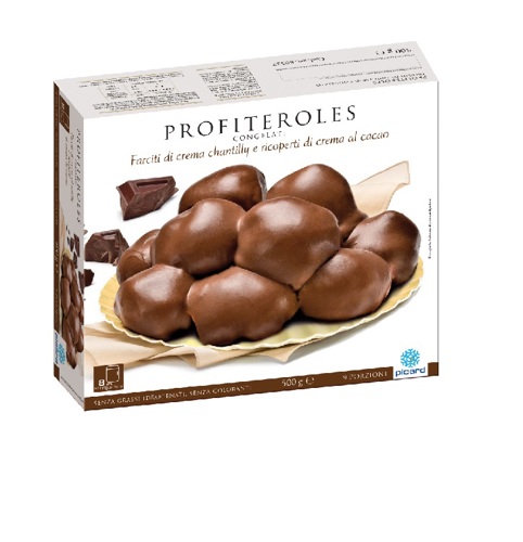 Profiteroles al cacao