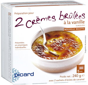 2 crèmes brûlées