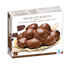 Profiteroles al cacao