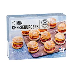 10 mini cheeseburger