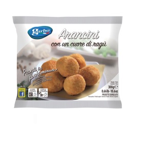 Arancini di riso con ragù e mozzarella filante - Cartone da 13 pezzi