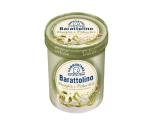 Barattolino cinque stelle alla vaniglia e pistacchio